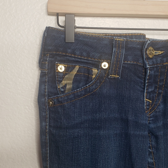 True Religion Women's Flare Leg Jeans Size 26 - Picture 3 of 9